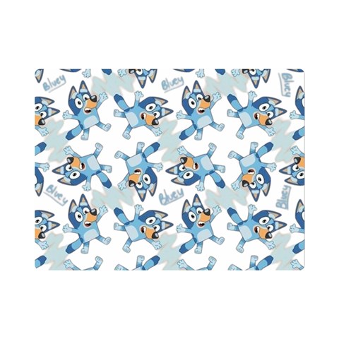 Bluey, Bluey merch, Bluey pattern, Bluey Bluey, bingo, Bluey design, bluey dog 35  x 27  Premium Plush Fleece Blanket (Mini) from ArtsNow.com 35 x27  Blanket Front