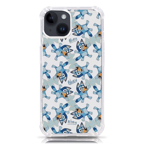 Bluey, Bluey merch, Bluey pattern, Bluey Bluey, bingo, Bluey design, bluey dog iPhone 14 TPU UV Print Case from ArtsNow.com Front
