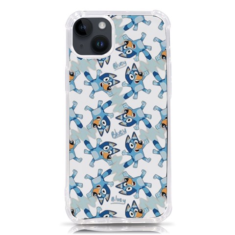 Bluey, Bluey merch, Bluey pattern, Bluey Bluey, bingo, Bluey design, bluey dog iPhone 14 Plus TPU UV Print Case from ArtsNow.com Front