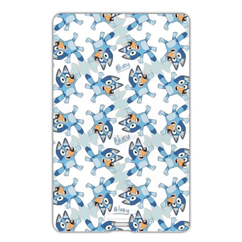Bluey, Bluey merch, Bluey pattern, Bluey Bluey, bingo, Bluey design, bluey dog Name Card Style USB Flash Drive from ArtsNow.com Back