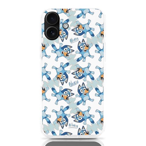 Bluey, Bluey merch, Bluey pattern, Bluey Bluey, bingo, Bluey design, bluey dog iPhone 16 Plus TPU UV Print Case from ArtsNow.com Front