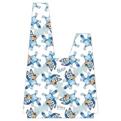 Bluey, Bluey merch, Bluey pattern, Bluey Bluey, bingo, Bluey design, bluey dog Japanese Wrist Knot Bag from ArtsNow.com Front Inside