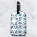 Bluey, Bluey merch, Bluey pattern, Bluey Bluey, bingo, Bluey design, bluey dog Nappa Leather Luggage Tag Rectangle Bluey, Bluey merch, Bluey pattern, Bluey Bluey, bingo, Bluey design, bluey dog Nappa Leather Luggage Tag Rectangle