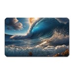 Ocean Sea Waves Magnet (Rectangular)