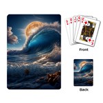 Ocean Sea Waves Playing Cards Single Design (Rectangle)