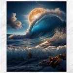 Ocean Sea Waves Canvas 8  x 10 