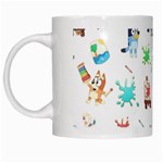 Bluey, Bluey merch, Bluey pattern, Bluey Bluey, bingo, Bluey design, bluey dog White Mug Bluey, Bluey merch, Bluey pattern, Bluey Bluey, bingo, Bluey design, bluey dog White Mug