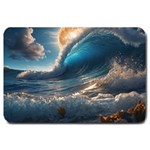 Ocean Sea Waves Large Doormat