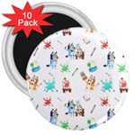 Bluey, Bluey merch, Bluey pattern, Bluey Bluey, bingo, Bluey design, bluey dog 3 Magnets (10 pack) Bluey, Bluey merch, Bluey pattern, Bluey Bluey, bingo, Bluey design, bluey dog 3 Magnets (10 pack)