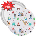 Bluey, Bluey merch, Bluey pattern, Bluey Bluey, bingo, Bluey design, bluey dog 3 Buttons (100 pack) Bluey, Bluey merch, Bluey pattern, Bluey Bluey, bingo, Bluey design, bluey dog 3 Buttons (100 pack)