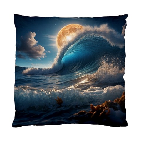 Ocean Sea Waves Standard Cushion Case (One Side) from ArtsNow.com Front