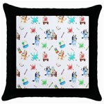 Bluey, Bluey merch, Bluey pattern, Bluey Bluey, bingo, Bluey design, bluey dog Throw Pillow Case (Black) Bluey, Bluey merch, Bluey pattern, Bluey Bluey, bingo, Bluey design, bluey dog Throw Pillow Case (Black)