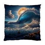 Ocean Sea Waves Standard Cushion Case (Two Sides)