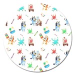 Bluey, Bluey merch, Bluey pattern, Bluey Bluey, bingo, Bluey design, bluey dog Magnet 5 (Round) Bluey, Bluey merch, Bluey pattern, Bluey Bluey, bingo, Bluey design, bluey dog Magnet 5 (Round)