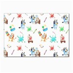 Bluey, Bluey merch, Bluey pattern, Bluey Bluey, bingo, Bluey design, bluey dog Postcard 4 x 6 (Pkg of 10) Bluey, Bluey merch, Bluey pattern, Bluey Bluey, bingo, Bluey design, bluey dog Postcard 4 x 6 (Pkg of 10)