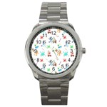 Bluey, Bluey merch, Bluey pattern, Bluey Bluey, bingo, Bluey design, bluey dog Sport Metal Watch Bluey, Bluey merch, Bluey pattern, Bluey Bluey, bingo, Bluey design, bluey dog Sport Metal Watch