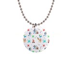 Bluey, Bluey merch, Bluey pattern, Bluey Bluey, bingo, Bluey design, bluey dog 1 Button Necklace Bluey, Bluey merch, Bluey pattern, Bluey Bluey, bingo, Bluey design, bluey dog 1 Button Necklace