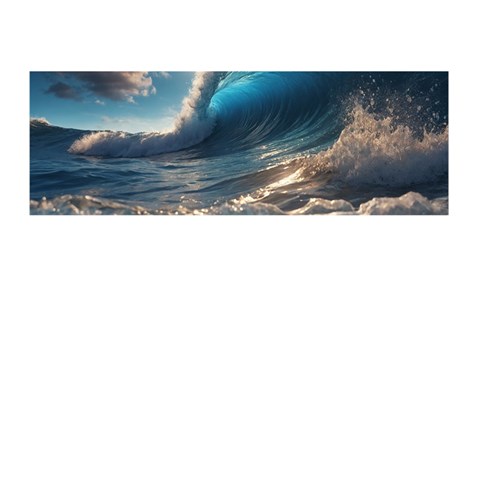 Ocean Sea Waves Memory Card Reader (Stick) from ArtsNow.com Front