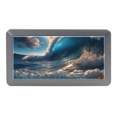 Ocean Sea Waves Memory Card Reader (Mini) from ArtsNow.com Front