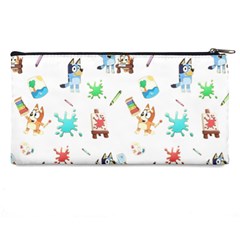 Bluey, Bluey merch, Bluey pattern, Bluey Bluey, bingo, Bluey design, bluey dog Pencil Cases from ArtsNow.com Back
