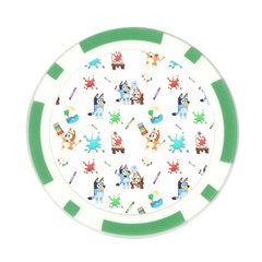 Bluey, Bluey merch, Bluey pattern, Bluey Bluey, bingo, Bluey design, bluey dog Poker Chip Card Guard (10 pack) from ArtsNow.com Front
