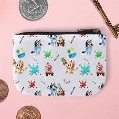 Bluey, Bluey merch, Bluey pattern, Bluey Bluey, bingo, Bluey design, bluey dog Mini Coin Purse from ArtsNow.com Back