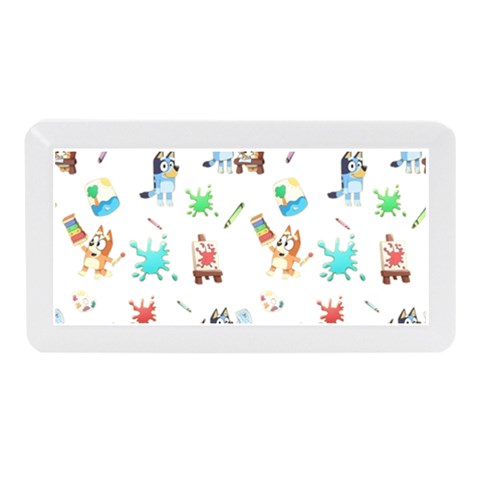 Bluey, Bluey merch, Bluey pattern, Bluey Bluey, bingo, Bluey design, bluey dog Memory Card Reader (Mini) from ArtsNow.com Front