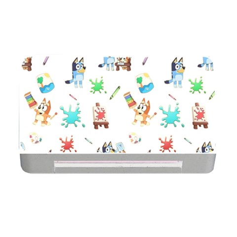 Bluey, Bluey merch, Bluey pattern, Bluey Bluey, bingo, Bluey design, bluey dog Memory Card Reader with CF from ArtsNow.com Front