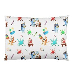 Bluey, Bluey merch, Bluey pattern, Bluey Bluey, bingo, Bluey design, bluey dog Pillow Case (Two Sides) from ArtsNow.com Back