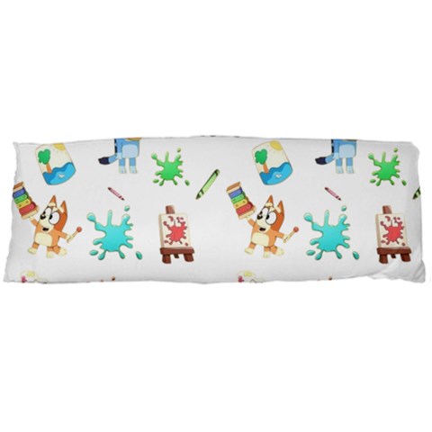 Bluey, Bluey merch, Bluey pattern, Bluey Bluey, bingo, Bluey design, bluey dog One Side Body Pillow Cases from ArtsNow.com Body Pillow Case
