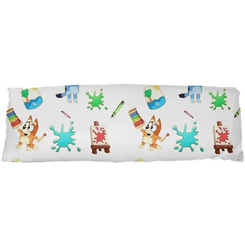 Bluey, Bluey merch, Bluey pattern, Bluey Bluey, bingo, Bluey design, bluey dog 63 x21  Body Pillow Case Dakimakura (Two Sides) from ArtsNow.com Front