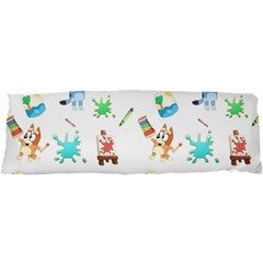 Bluey, Bluey merch, Bluey pattern, Bluey Bluey, bingo, Bluey design, bluey dog 63 x21  Body Pillow Case Dakimakura (Two Sides) from ArtsNow.com Back
