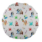 Bluey, Bluey merch, Bluey pattern, Bluey Bluey, bingo, Bluey design, bluey dog Large 18 Premium Round Cushions Bluey, Bluey merch, Bluey pattern, Bluey Bluey, bingo, Bluey design, bluey dog Large 18 Premium Round Cushions