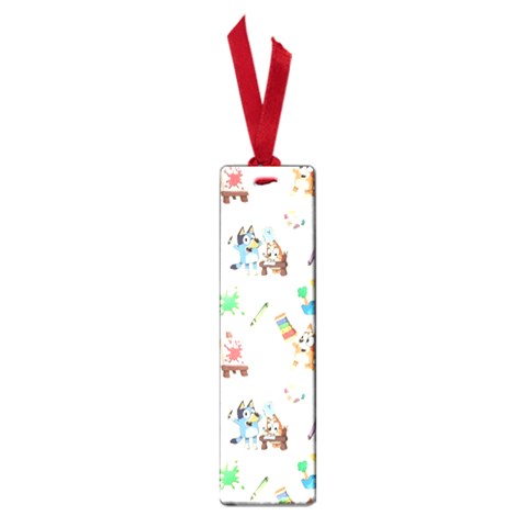 Bluey, Bluey merch, Bluey pattern, Bluey Bluey, bingo, Bluey design, bluey dog Small Book Marks from ArtsNow.com Front