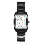Bluey, Bluey merch, Bluey pattern, Bluey Bluey, bingo, Bluey design, bluey dog Stainless Steel Barrel Watch Bluey, Bluey merch, Bluey pattern, Bluey Bluey, bingo, Bluey design, bluey dog Stainless Steel Barrel Watch