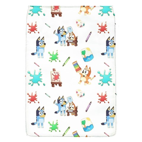 Bluey, Bluey merch, Bluey pattern, Bluey Bluey, bingo, Bluey design, bluey dog Removable Flap Cover (S) from ArtsNow.com Front