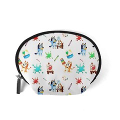 Bluey, Bluey merch, Bluey pattern, Bluey Bluey, bingo, Bluey design, bluey dog Accessory Pouch (Small) from ArtsNow.com Back