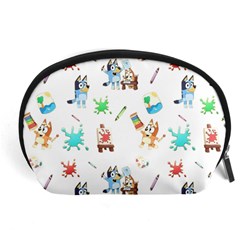 Bluey, Bluey merch, Bluey pattern, Bluey Bluey, bingo, Bluey design, bluey dog Accessory Pouch (Large) from ArtsNow.com Front