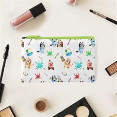 Bluey, Bluey merch, Bluey pattern, Bluey Bluey, bingo, Bluey design, bluey dog Cosmetic Bag (XS) from ArtsNow.com Front