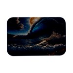 Ocean Sea Waves Open Lid Metal Box (Silver)  
