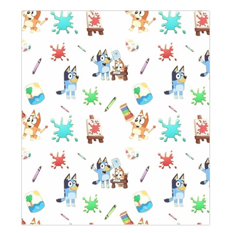 Bluey, Bluey merch, Bluey pattern, Bluey Bluey, bingo, Bluey design, bluey dog Duvet Cover Double Side (King Size) from ArtsNow.com Front
