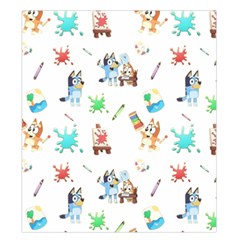 Bluey, Bluey merch, Bluey pattern, Bluey Bluey, bingo, Bluey design, bluey dog Duvet Cover Double Side (King Size) from ArtsNow.com Back