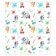 Bluey, Bluey merch, Bluey pattern, Bluey Bluey, bingo, Bluey design, bluey dog Duvet Cover Double Side (California King Size) from ArtsNow.com Back