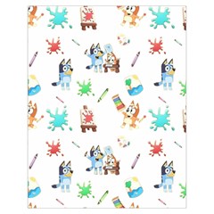Bluey, Bluey merch, Bluey pattern, Bluey Bluey, bingo, Bluey design, bluey dog Toiletries Pouch from ArtsNow.com Back