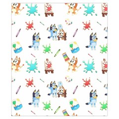 Bluey, Bluey merch, Bluey pattern, Bluey Bluey, bingo, Bluey design, bluey dog Drawstring Pouch (XS) from ArtsNow.com Back