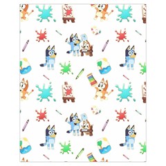 Bluey, Bluey merch, Bluey pattern, Bluey Bluey, bingo, Bluey design, bluey dog Drawstring Pouch (XL) from ArtsNow.com Front