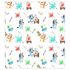 Bluey, Bluey merch, Bluey pattern, Bluey Bluey, bingo, Bluey design, bluey dog Drawstring Pouch (2XL) from ArtsNow.com Back