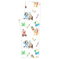 Bluey, Bluey merch, Bluey pattern, Bluey Bluey, bingo, Bluey design, bluey dog Spaghetti Top Long Pants Satin Pajamas Set from ArtsNow.com Back Bottom Right