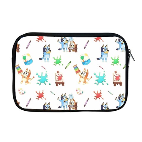 Bluey, Bluey merch, Bluey pattern, Bluey Bluey, bingo, Bluey design, bluey dog Apple MacBook Pro 17  Zipper Case from ArtsNow.com Front