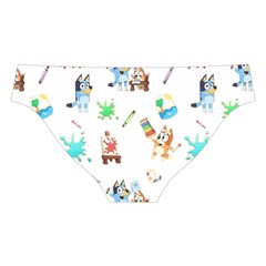 Bluey, Bluey merch, Bluey pattern, Bluey Bluey, bingo, Bluey design, bluey dog Cross Back Hipster Bikini Set from ArtsNow.com Back Under